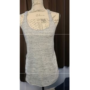 Over the limit apparel loose fitting racerback tan